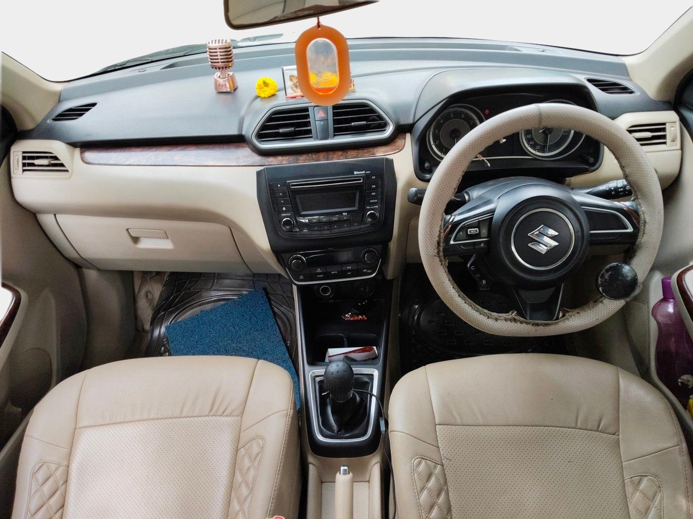 2017 Maruti Dzire ZXI, Petrol, Manual, 82,689 km, interior