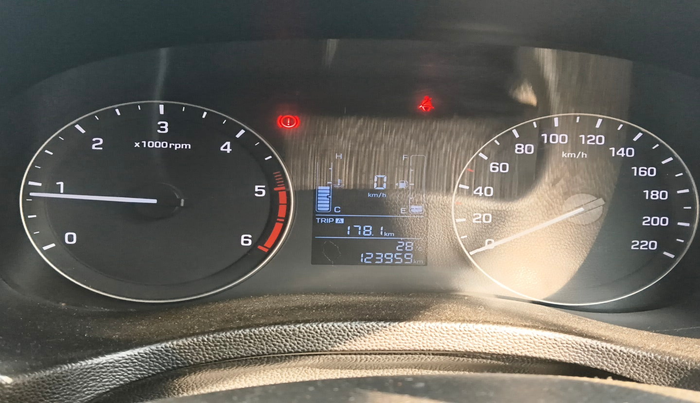 2018 Hyundai Creta E PLUS 1.4 DIESEL, Diesel, Manual, 1,23,959 km, interior