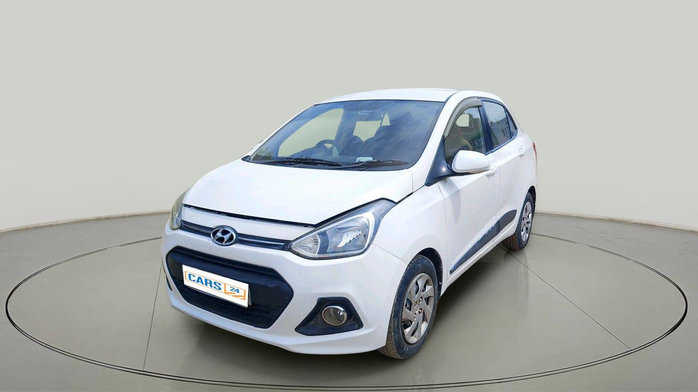 2016 Hyundai Xcent S 1.2, Petrol, Manual, 1,11,358 km, exterior