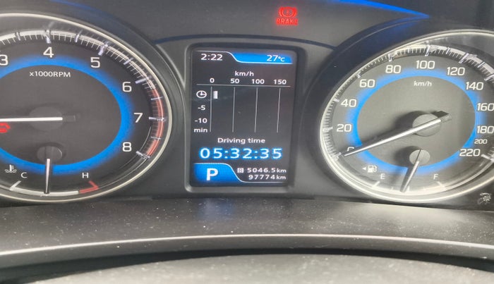 2018 Maruti Baleno ALPHA CVT PETROL 1.2, Petrol, Automatic, 97,031 km, interior
