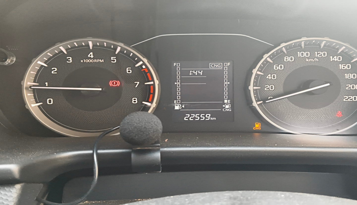 2024 Maruti BREZZA LXI S- CNG, Petrol, Manual, 22,559 km, interior