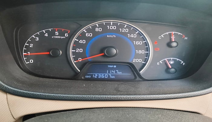 2017 Hyundai Grand i10 SPORTZ U2 1.2 CRDI, Diesel, Manual, 1,23,607 km, interior