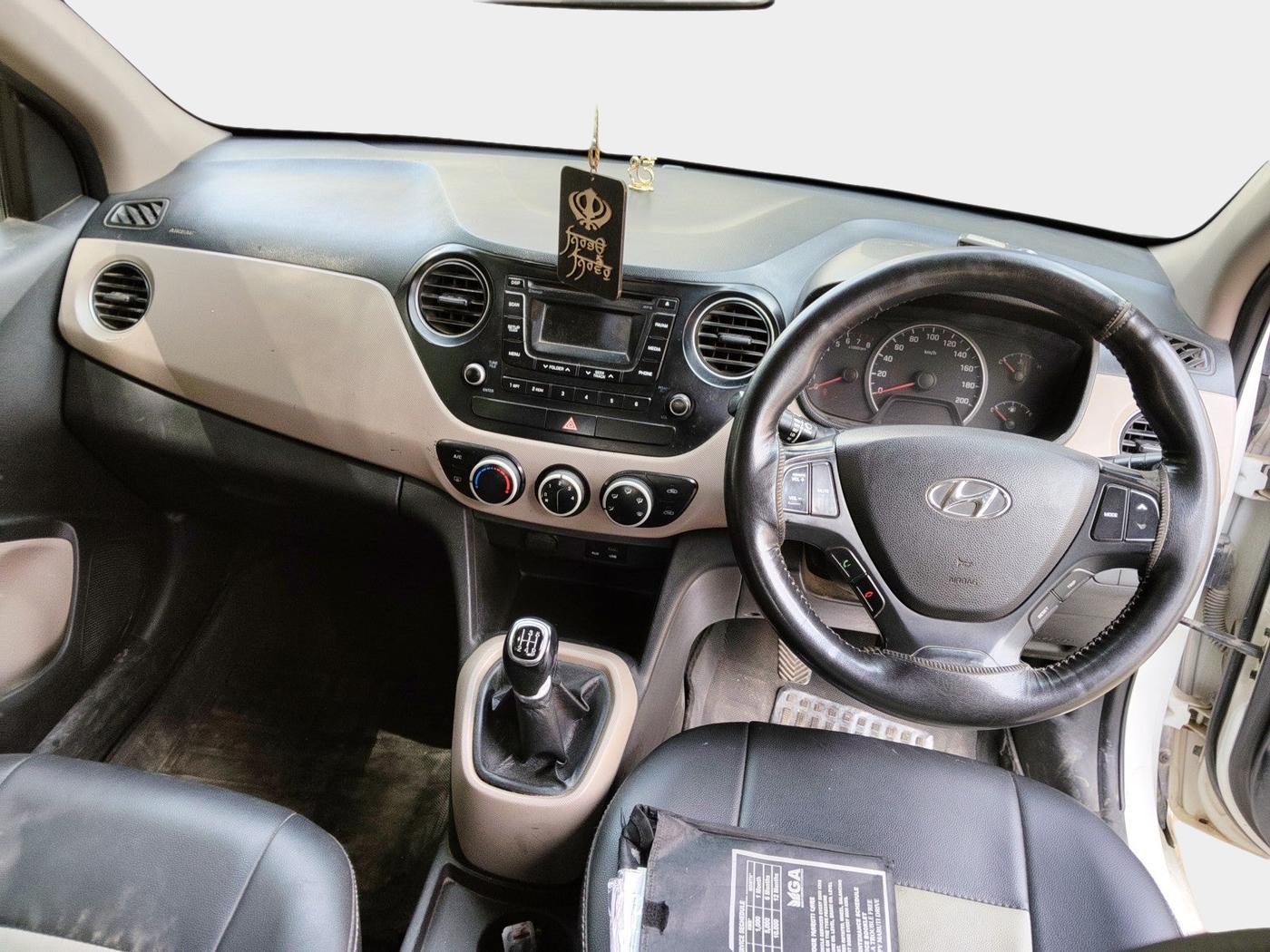 2014 Hyundai Grand i10 ASTA (O) 1.2 KAPPA VTVT, Petrol, Manual, 78,900 km, interior