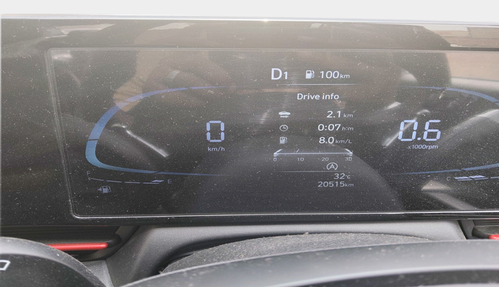 2023 Hyundai Verna  SX 1.5 Turbo DCT , Petrol, Automatic, 20,515 km, interior