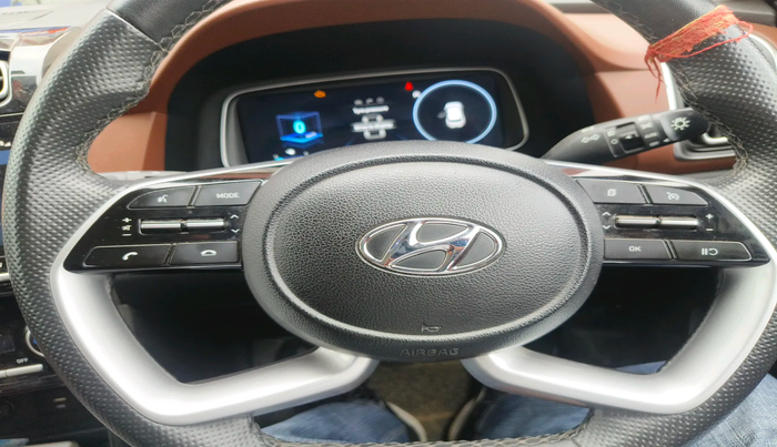2023 Hyundai ALCAZAR PLATINUM 1.5 TURBO PETROL MT 7STR, Petrol, Manual, 26,167 km, interior