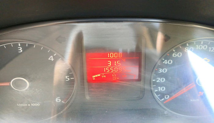 2013 Volkswagen Polo HIGHLINE DIESEL, Diesel, Manual, 1,55,095 km, interior