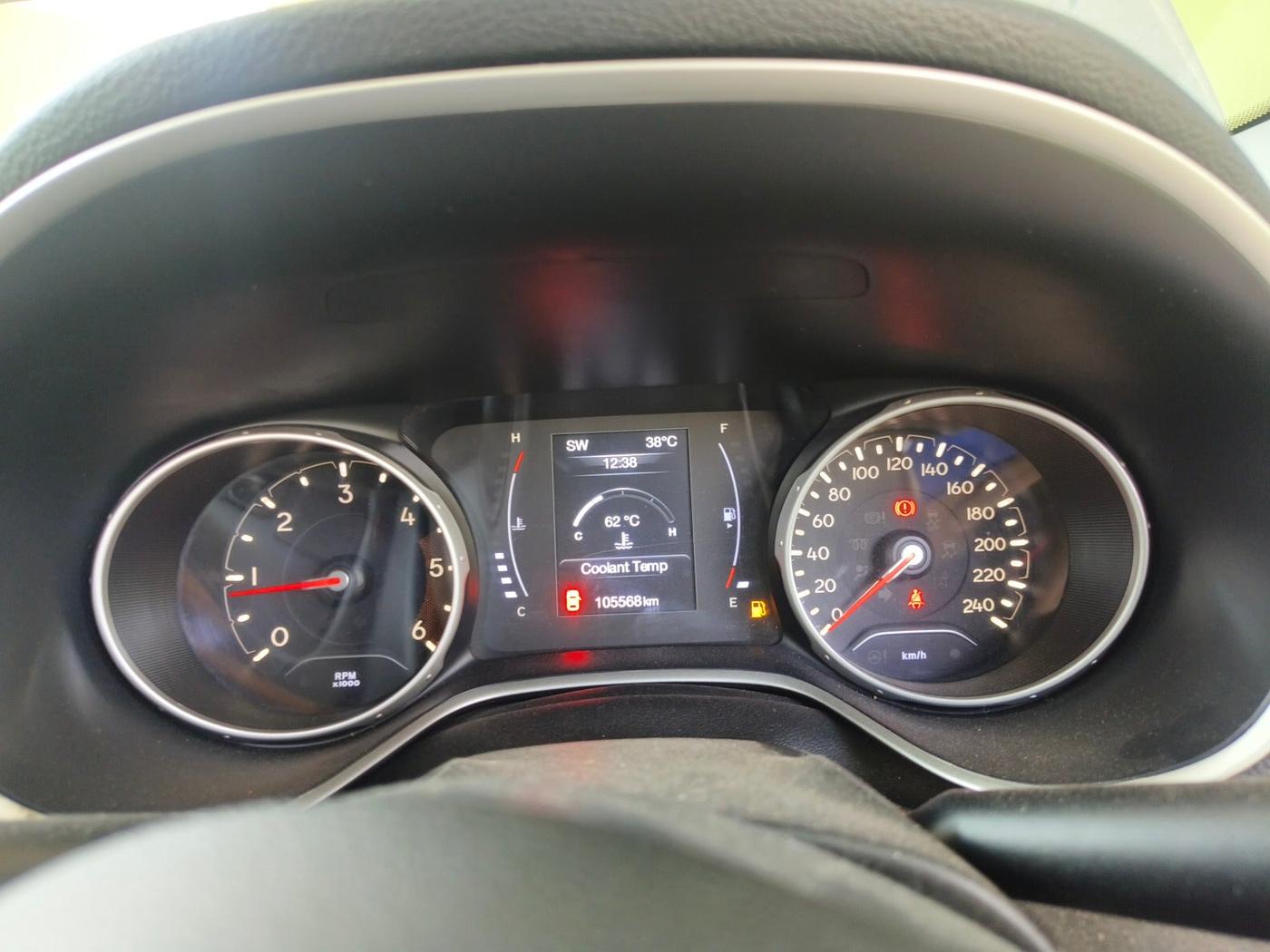 2018 Jeep Compass SPORT 2.0 DIESEL, Diesel, Manual, 1,05,570 km, interior
