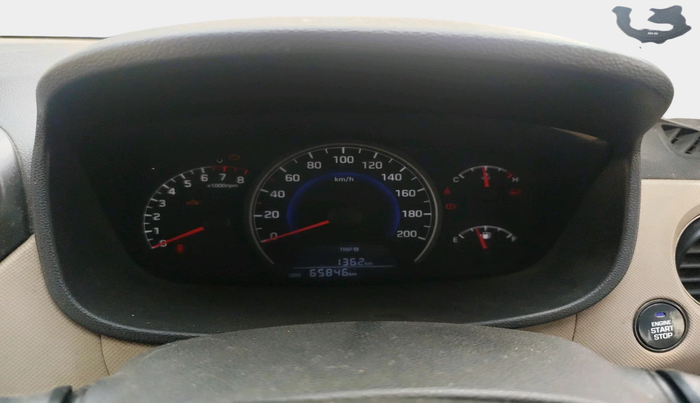 2014 Hyundai Grand i10 SPORTZ 1.2 KAPPA VTVT, Petrol, Manual, 65,846 km, interior