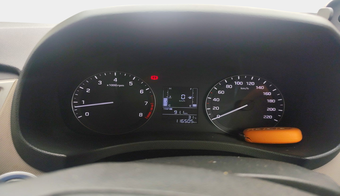 2016 Hyundai Creta SX PLUS 1.6 PETROL, Petrol, Manual, 1,16,505 km, interior