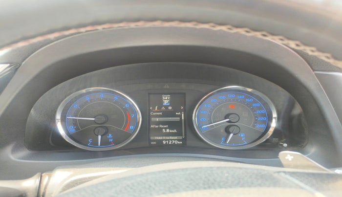 2017 Toyota Corolla Altis VL CVT PETROL, Petrol, Automatic, 91,270 km, interior