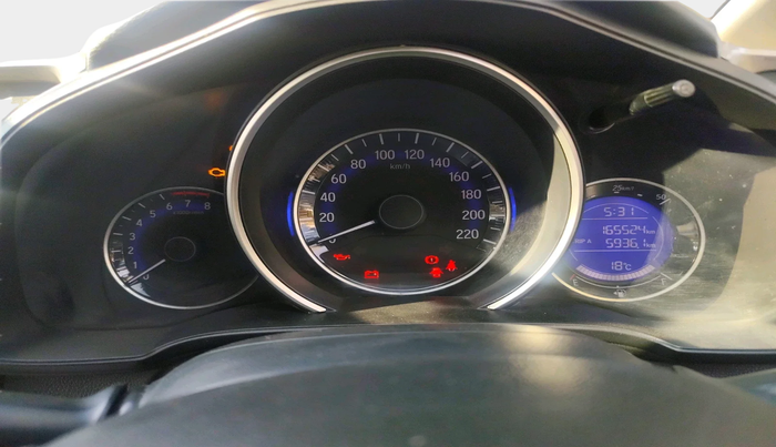 2017 Honda WR-V 1.2L I-VTEC VX MT, Petrol, Manual, 1,65,524 km, interior