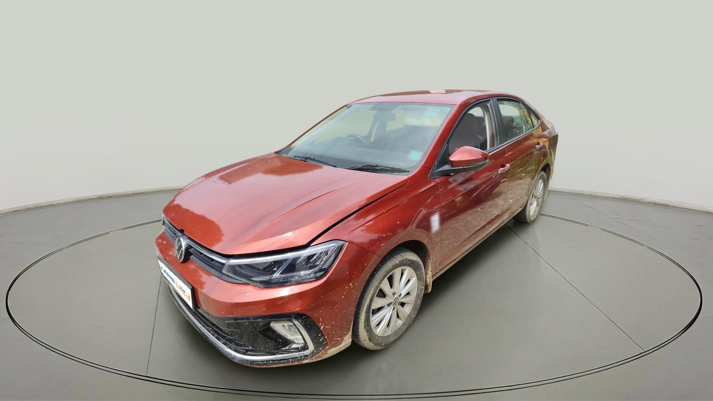 2023 Volkswagen VIRTUS HIGHLINE TSI 1.0 MT, Petrol, Manual, 19,451 km, exterior
