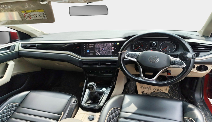 2023 Volkswagen VIRTUS HIGHLINE TSI 1.0 MT, Petrol, Manual, 19,451 km, interior
