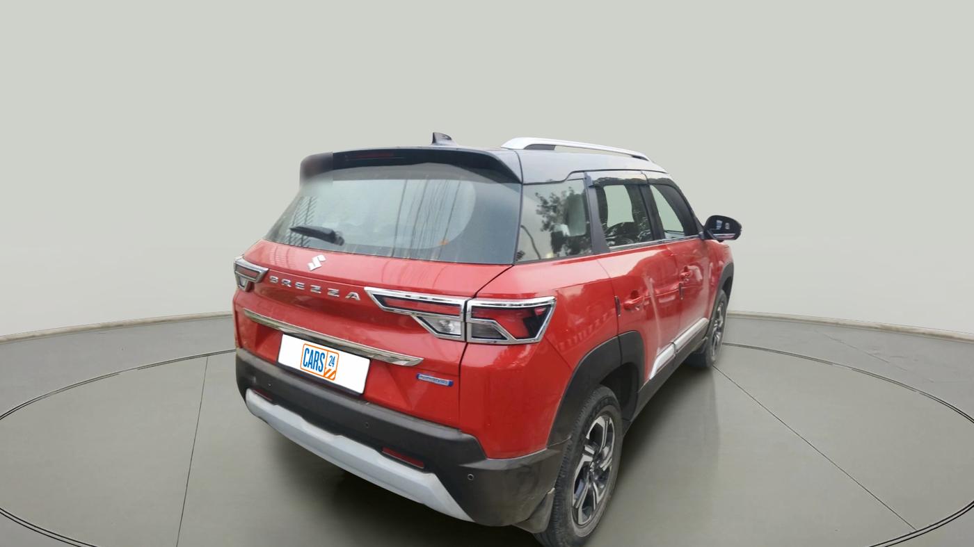 2022 Maruti BREZZA ZXI + SMART HYBRID, Petrol, Manual, 17,040 km, exterior