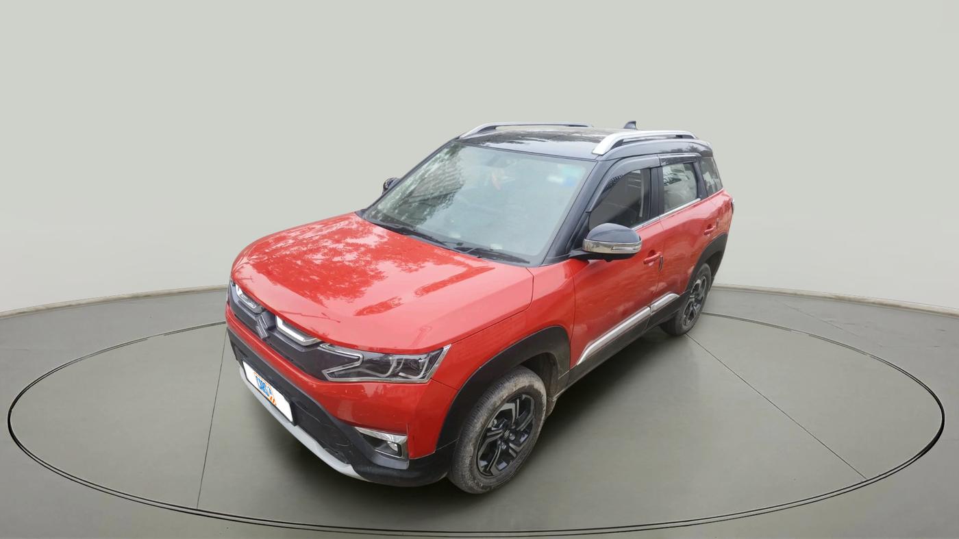 2022 Maruti BREZZA ZXI + SMART HYBRID, Petrol, Manual, 17,040 km, exterior