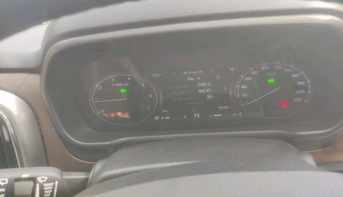 2024 Mahindra SCORPIO-N Z8 DIESEL AT 2WD 7 STR, Diesel, Automatic, 71,149 km, interior