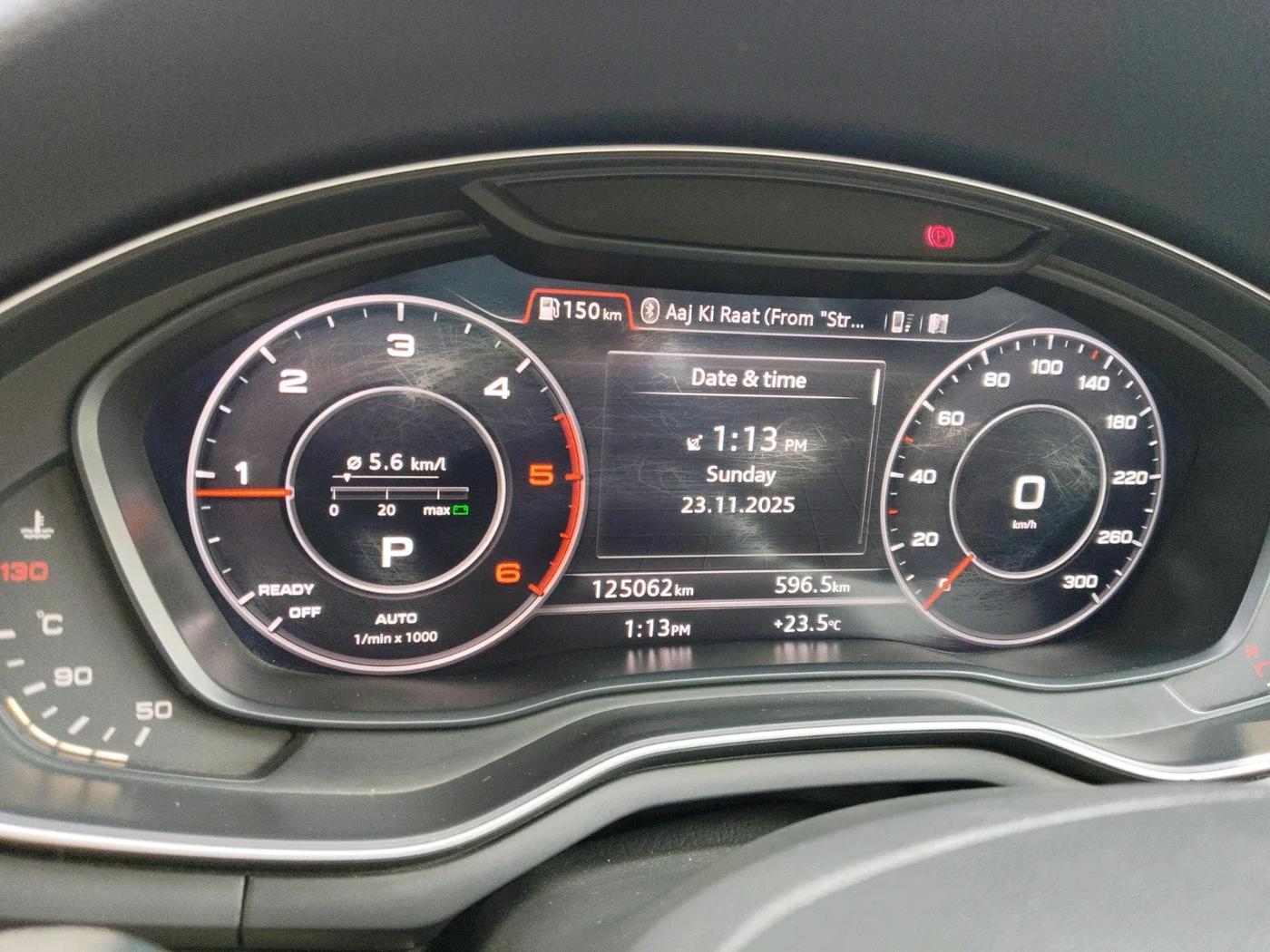 2017 Audi A4 35 TDI Technology, Diesel, Automatic, 1,25,062 km, interior