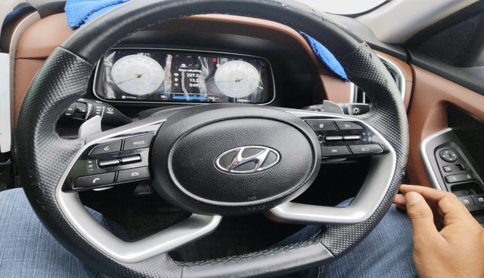 2024 Hyundai ALCAZAR  SIGNATURE (O) DCT 1.5 PETROL 6STR, Petrol, Automatic, 29,414 km, interior