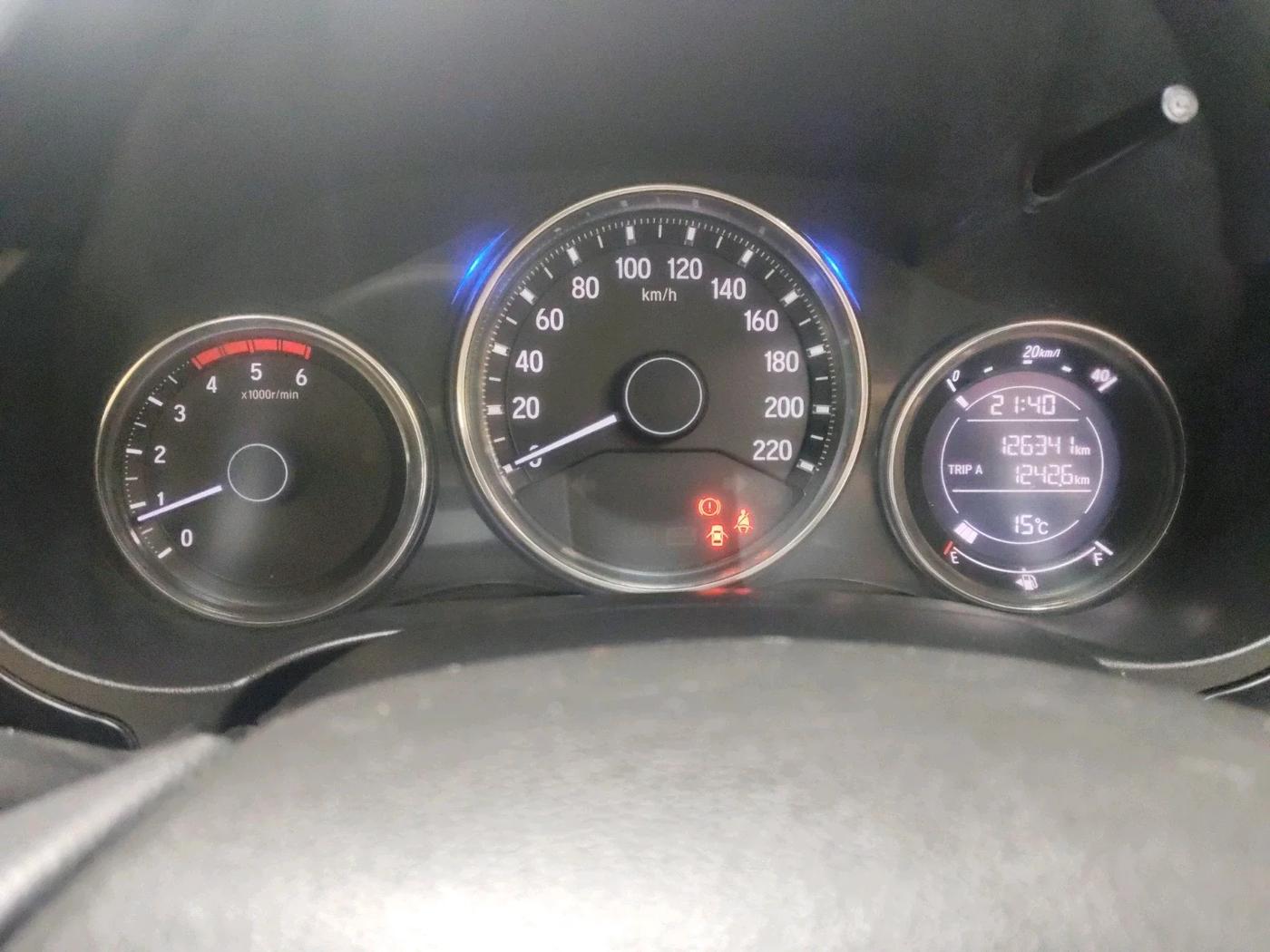 2018 Honda City 1.5L I-DTEC SV, Diesel, Manual, 1,26,341 km, interior