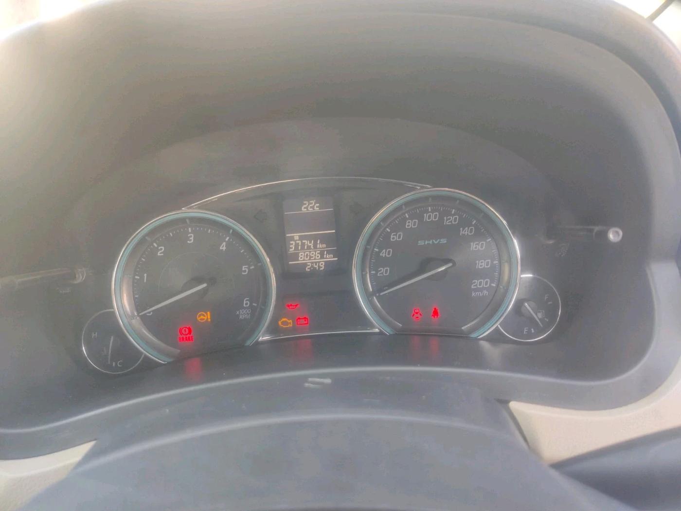 2016 Maruti Ciaz VDI SHVS, Diesel, Manual, 80,961 km, interior
