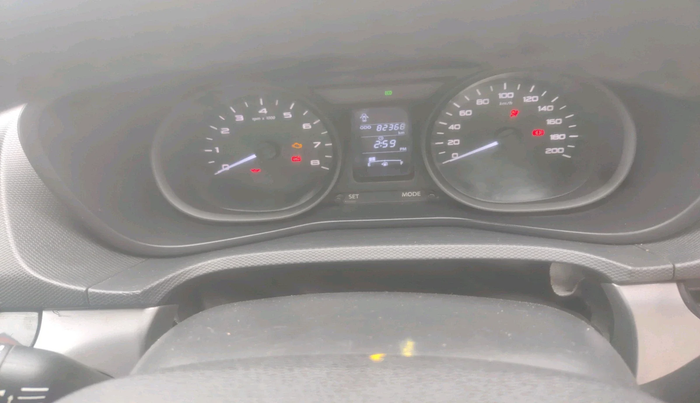 2017 Tata NEXON XM PETROL, Petrol, Manual, 82,368 km, interior