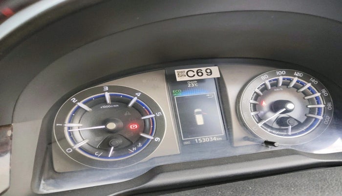 2018 Toyota Innova Crysta 2.4 ZX 7 STR, Diesel, Manual, 1,53,034 km, interior