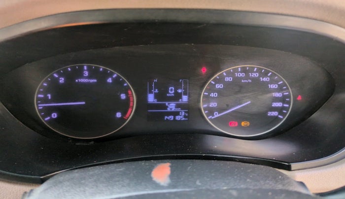 2017 Hyundai Elite i20 SPORTZ 1.4 CRDI, Diesel, Manual, 1,49,185 km, interior