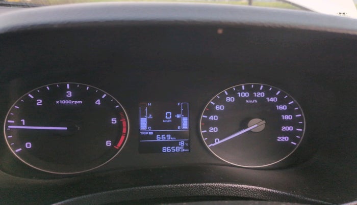 2019 Hyundai Creta E PLUS 1.4 DIESEL, Diesel, Manual, 86,585 km, interior