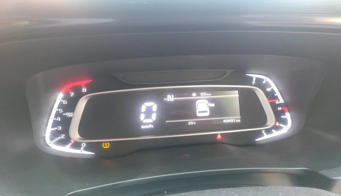 2023 KIA SONET HTX 1.0 IMT, Petrol, Manual, 43,491 km, interior