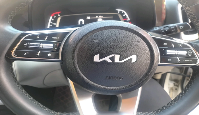 2023 KIA SONET HTX 1.0 IMT, Petrol, Manual, 43,491 km, interior