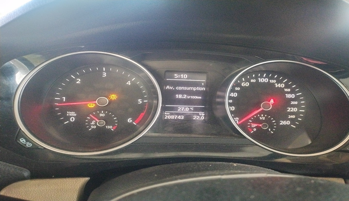 2016 Volkswagen Jetta HIGHLINE TDI, Diesel, Manual, 2,08,743 km, interior