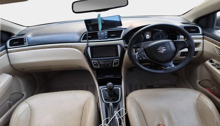 2021 Maruti Ciaz ALPHA 1.5 SHVS PETROL, Petrol, Manual, 56,219 km, interior