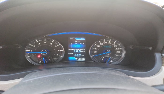 2021 Maruti Ciaz ALPHA 1.5 SHVS PETROL, Petrol, Manual, 56,219 km, interior