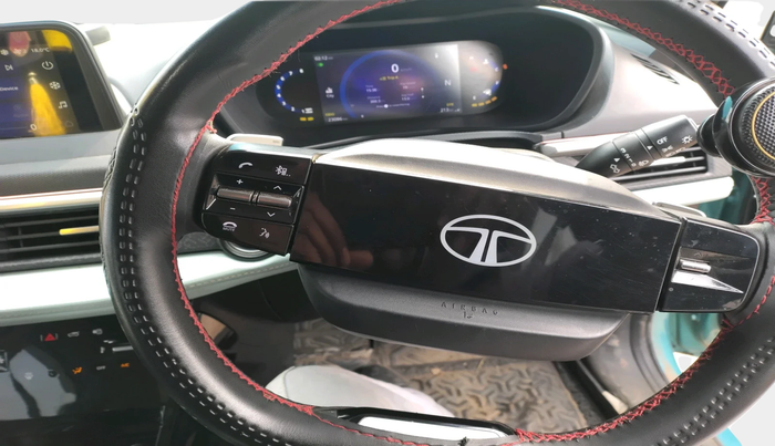 2023 Tata NEXON CREATIVE AMT 1.5 DIESEL, Diesel, Automatic, 23,086 km, interior