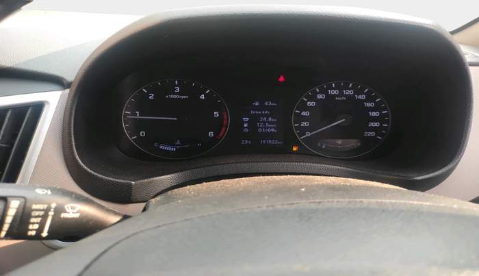 2018 Hyundai Creta SX (O) 1.6 DIESEL, Diesel, Manual, 1,91,522 km, interior