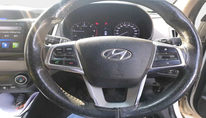 2018 Hyundai Creta SX PLUS 1.6 DIESEL, Diesel, Manual, 2,22,224 km, interior