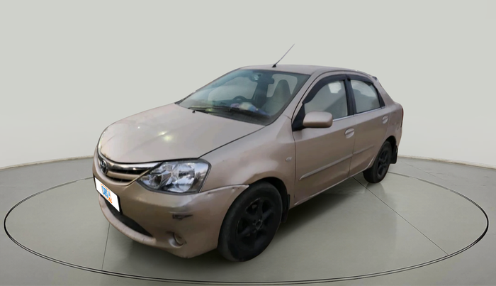 2011 Toyota Etios G SP, Petrol, Manual, 1,24,175 km, exterior