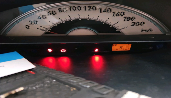 2011 Toyota Etios G SP, Petrol, Manual, 1,24,175 km, interior