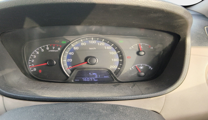 2018 Hyundai XCENT PRIME T  VTVT CNG, Petrol, Manual, 76,077 km, interior