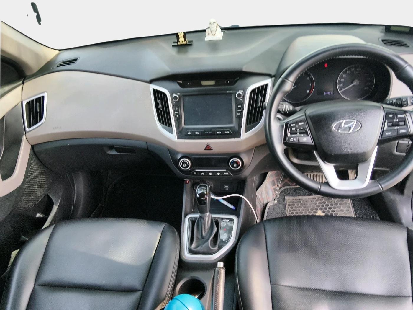 2019 Hyundai Creta SX AT 1.6 PETROL, Petrol, Automatic, 54,781 km, interior