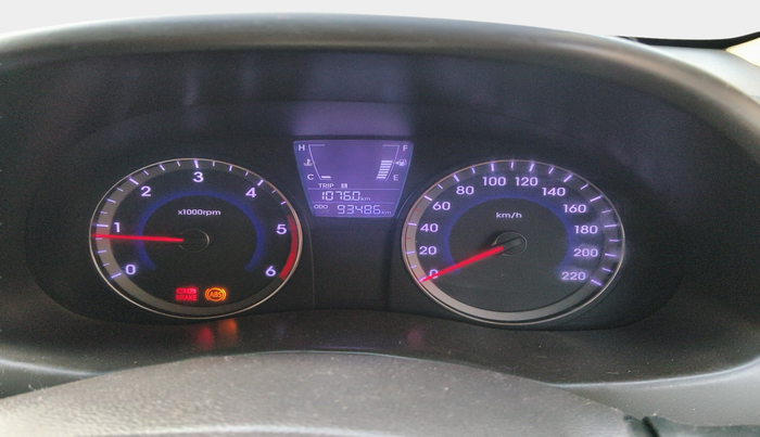 2013 Hyundai Verna FLUIDIC 1.4 CRDI EX, Diesel, Manual, 93,486 km, interior