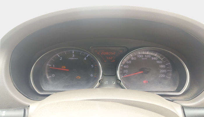 2012 Nissan Sunny XV DIESEL, Diesel, Manual, 2,08,052 km, interior