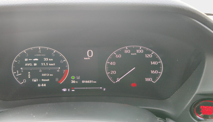 2023 Honda ELEVATE ZX MT, Petrol, Manual, 16,631 km, interior