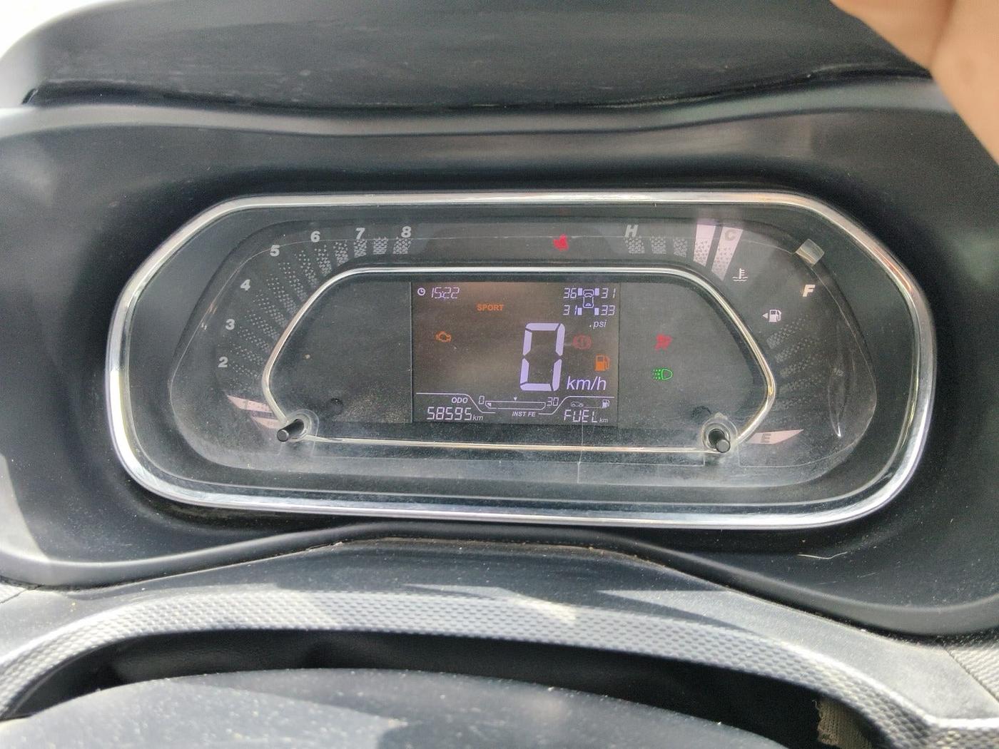 2020 Tata NEXON XZ PLUS (O) PETROL, Petrol, Manual, 59,295 km, interior