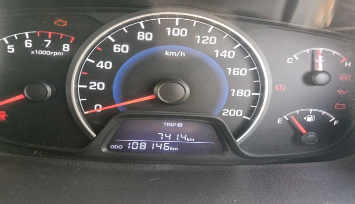 2015 Hyundai Grand i10 MAGNA 1.2 KAPPA VTVT, Petrol, Manual, 1,08,146 km, interior