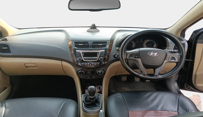 2015 Hyundai Verna FLUIDIC 1.6 CRDI S(O) 4S, Diesel, Manual, 1,52,303 km, interior