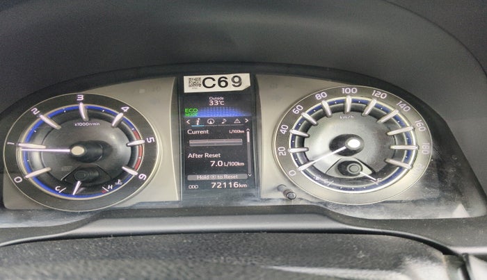 2018 Toyota Innova Crysta 2.4 VX 7 STR, Diesel, Manual, 72,116 km, interior