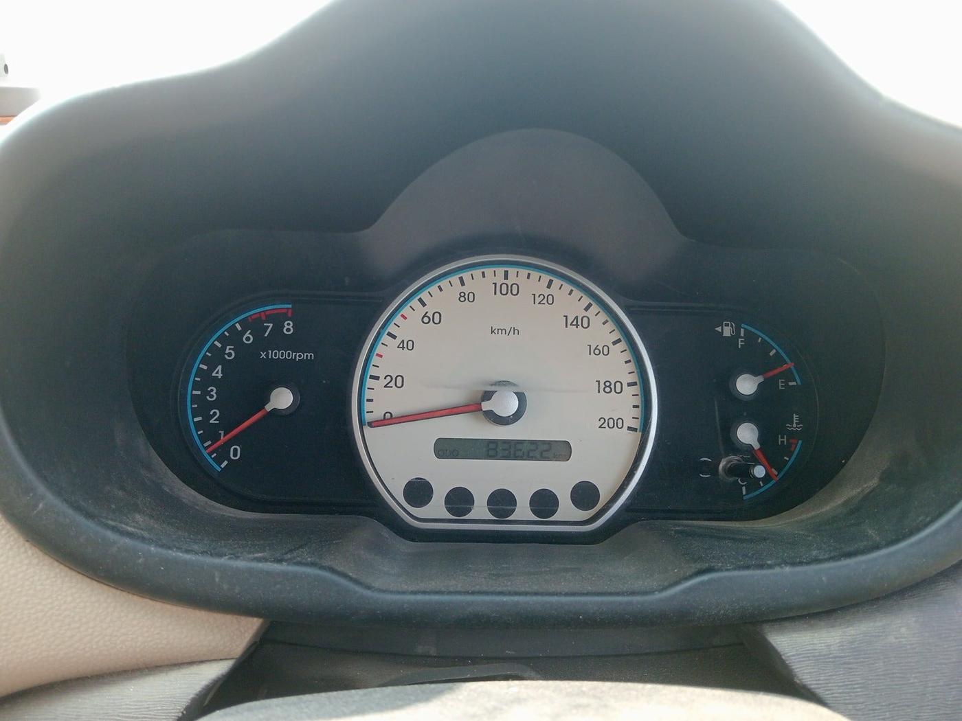 2010 Hyundai i10 MAGNA 1.2, Petrol, Manual, 83,622 km, interior