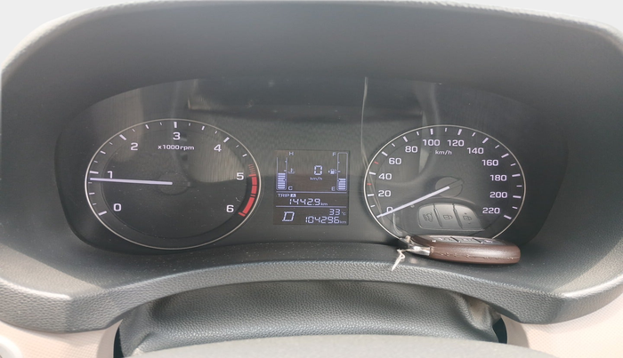2016 Hyundai Creta SX PLUS AT 1.6 DIESEL, Diesel, Automatic, 1,04,296 km, interior