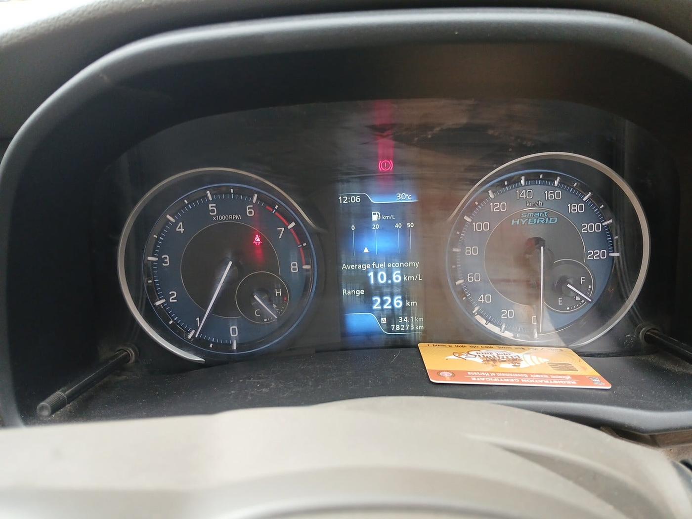 2018 Maruti Ertiga ZXI SHVS, Petrol, Manual, 78,273 km, interior